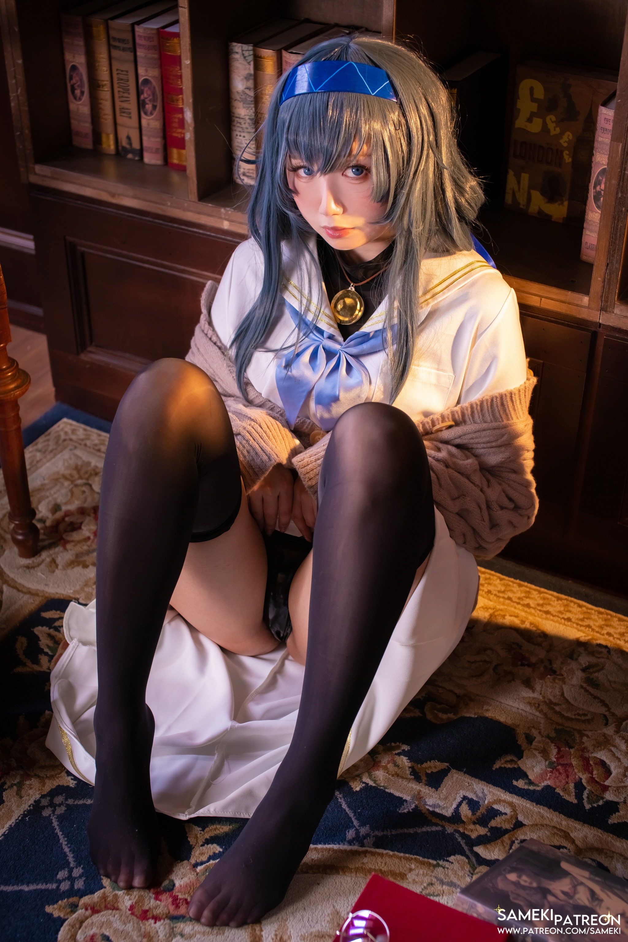 图片[1]-Sameki – NO.018 碧蓝航线-柴郡喵[40P]-XikXak